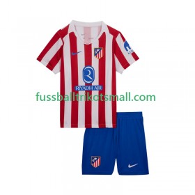 Fußballtrikots Atlético Madrid Kinder 2025-2026 Kurzarm Heimtrikotsatz kaufen